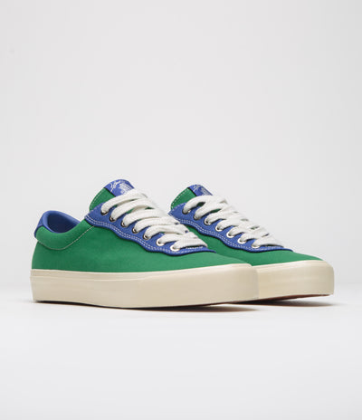 Last Resort AB x Julian Smith VM001 Canvas Shoes - Kelly Green / Klein Blue