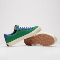 Last Resort AB x Julian Smith VM001 Canvas Shoes - Kelly Green / Klein Blue thumbnail