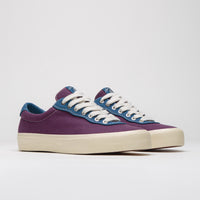 Last Resort AB x Julian Smith VM001 Canvas Shoes - Plum / Dirty Blue thumbnail