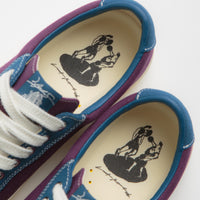 Last Resort AB x Julian Smith VM001 Canvas Shoes - Plum / Dirty Blue thumbnail