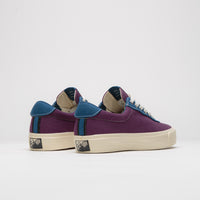 Last Resort AB x Julian Smith VM001 Canvas Shoes - Plum / Dirty Blue thumbnail