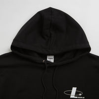 Lurpiv Orbit Logo Hoodie - Black thumbnail