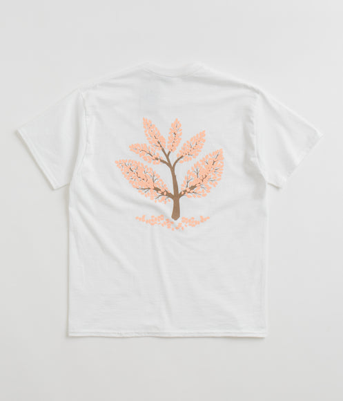 Magenta Blossom T-Shirt - White