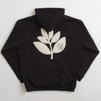 Magenta Cord Plant Hoodie - Black thumbnail