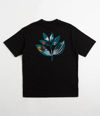 Magenta Deep Plant T-Shirt - Black