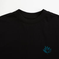 Magenta Deep Plant T-Shirt - Black thumbnail