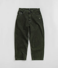 Magenta OG Stitch Jeans - Green Denim