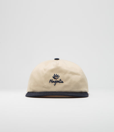 Magenta Quebec Cap - Beige