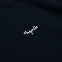 Magenta Script Crewneck Sweatshirt - Navy thumbnail