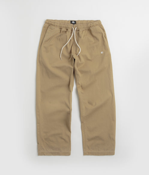 Magenta Slack Pants - Beige