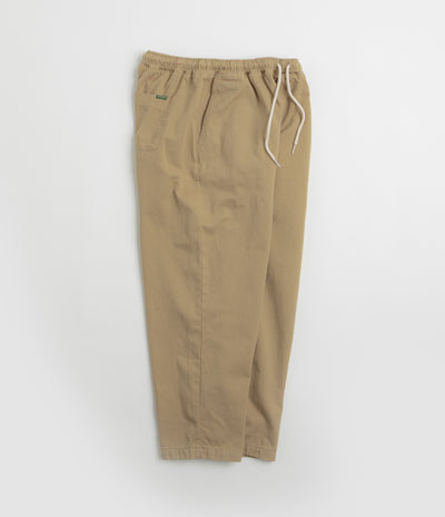 Magenta Slack Pants - Beige