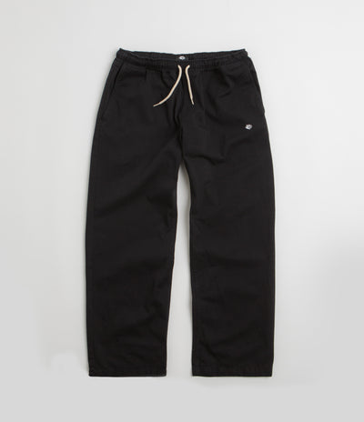 Magenta Slack Pants - Black