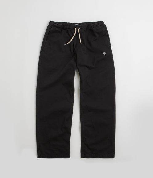 Magenta Slack Pants - Black