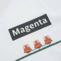 Magenta Station T-Shirt - White thumbnail