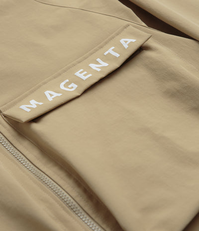 Magenta Storm Parka - Beige