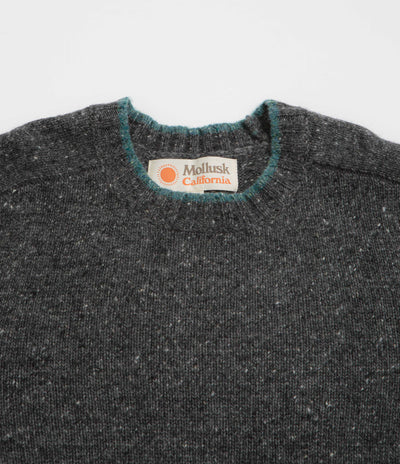 Mollusk Cambridge Sweatshirt - Charcoal Tipped