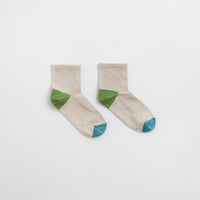 Mollusk Color Block Socks - Natural thumbnail