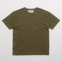 Mollusk Cosmos T-Shirt - Dark Mash Green thumbnail