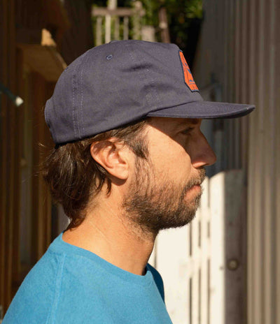 Mollusk Fair Wind Patch Cap - Faded Navy