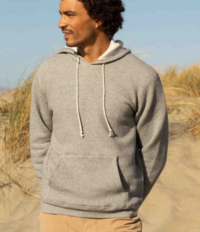 Mollusk Heavy Terry Hoodie - Heather Grey