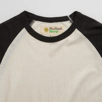 Mollusk Hemp Baseball T-Shirt - Black thumbnail