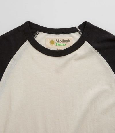 Mollusk Hemp Baseball T-Shirt - Black