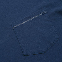 Mollusk Hemp Pocket T-Shirt - Dull Indigo thumbnail