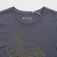 Mollusk Horny Horn T-Shirt - Faded Navy thumbnail