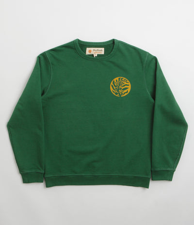 Mollusk Kelp Crewneck Sweatshirt - Rover Green