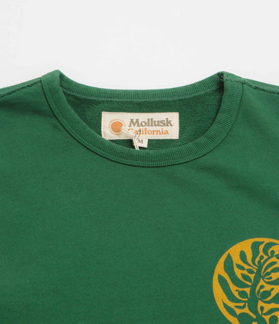 Mollusk Kelp Crewneck Sweatshirt - Rover Green