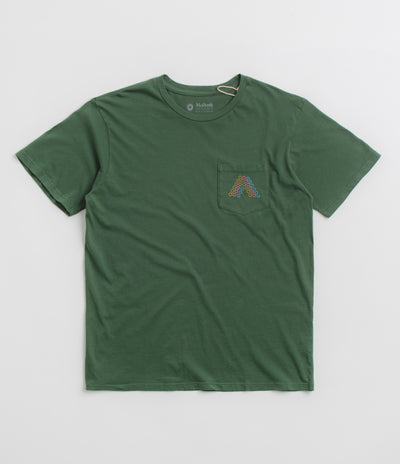 Mollusk Lattice Energy T-Shirt - Rover Green