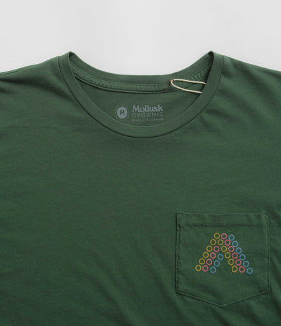 Mollusk Lattice Energy T-Shirt - Rover Green