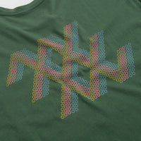 Mollusk Lattice Energy T-Shirt - Rover Green thumbnail