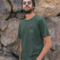 Mollusk Lattice Energy T-Shirt - Rover Green thumbnail