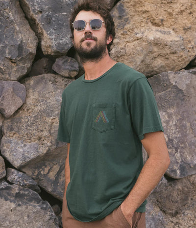 Mollusk Lattice Energy T-Shirt - Rover Green