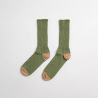 Mollusk Marled Utility Socks - Moss Green thumbnail