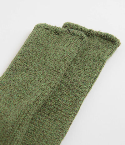 Mollusk Marled Utility Socks - Moss Green