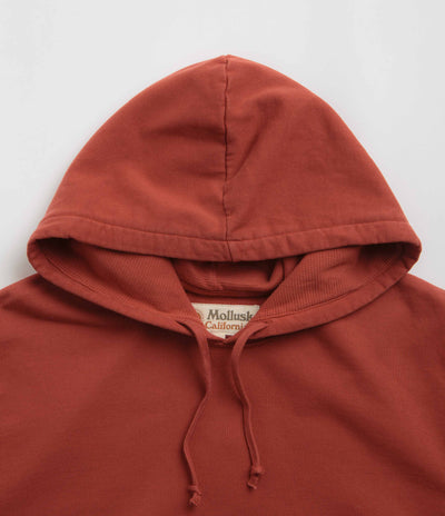 Mollusk Max Hoodie - Faded Red