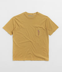 Mollusk Mushroom Pocket T-Shirt - Mustard