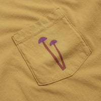 Mollusk Mushroom Pocket T-Shirt - Mustard thumbnail