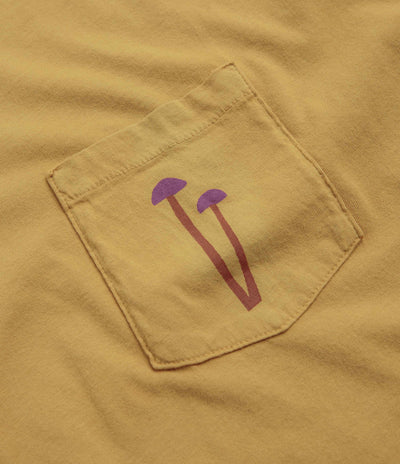 Mollusk Mushroom Pocket T-Shirt - Mustard