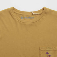 Mollusk Mushroom Pocket T-Shirt - Mustard thumbnail