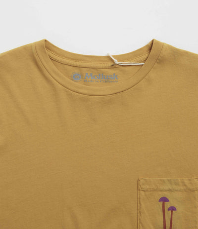 Mollusk Mushroom Pocket T-Shirt - Mustard