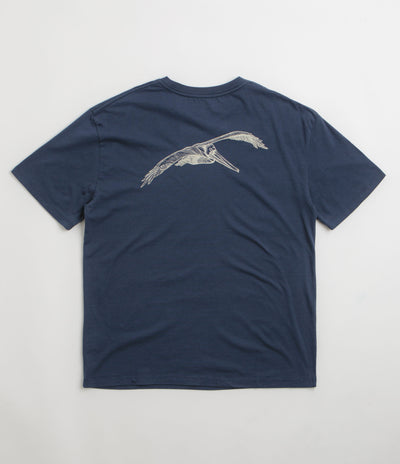 Mollusk New Pelican T-Shirt - Navy Indigo