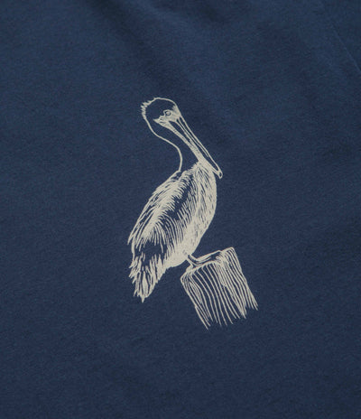 Mollusk New Pelican T-Shirt - Navy Indigo