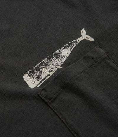 Mollusk Olde Whale T-Shirt - Faded Black