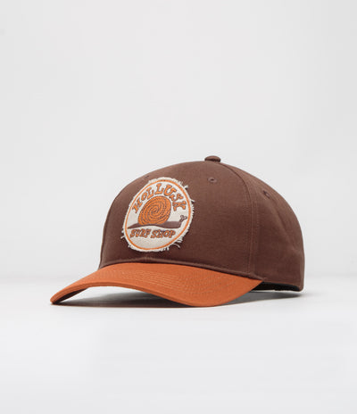 Mollusk Snail Patch Cap - Brown / Orange