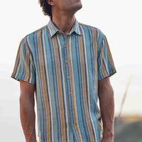 Mollusk Summer Shirt - Beach Stripe thumbnail