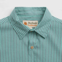 Mollusk Summer Shirt - Blue Teal Stripe thumbnail