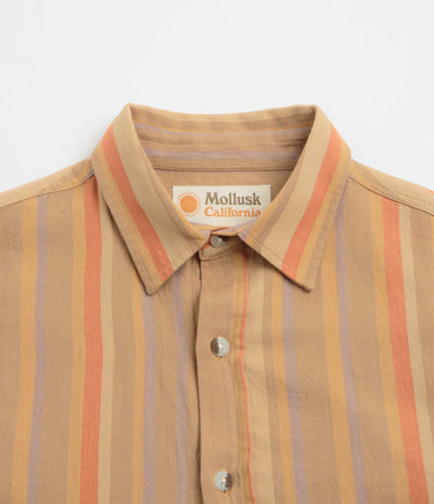 Mollusk Summer Shirt - Clay Stripe